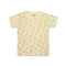 Boys Beige Beach & Tree Print T-Shirt