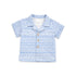 Boys Outfit Aztec Cuban Collar Shirt T Shirt & Shorts