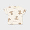 Boys Dino T-Shirt White
