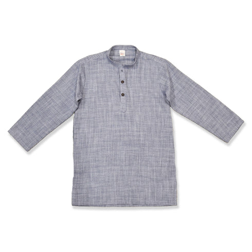 Boys Festive Eastern Wear Shalwar Kameez Suit Sherwani Collar Grey