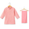 Boys Festive Eastern Wear Sherwani Collar Kurta with Shalwar Pink