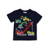 Boys Graphic T-Shirt Navy Cranes and Trucks