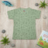 Boys Green Jungle Print T-Shirt
