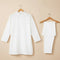 Boys Festive Eastern Wear Kurta with Shalwar White