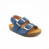 Boys Sandal Dark Blue Cork-Style Footbed