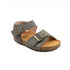 Boys Sandal Grey Double-Buckle Slingback