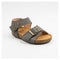 Boys Sandal Grey Double-Buckle Slingback