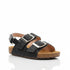 Boys Sandal Jet Black Double-Buckle