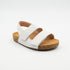 Boys Sandal White Double-Strap Backstrap