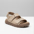Boys Sandals Beige Triple-Strap