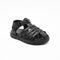 Boys Sandals Black Multi-Strap Fisherman