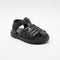 Boys Sandals Black Multi-Strap Fisherman