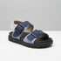Boys Sandals Blue Double-Buckle