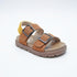 Boys Sandals Brown Double Buckle