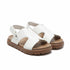 Boys Sandals White Textured
