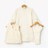 Boys Shalwar Kameez with Waistcoat Boski Cream