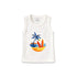 Boys Beach Suit Set White Blue