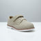Brown Canvas Dress Boys Shoes