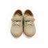 Brown Canvas Dress Boys Shoes