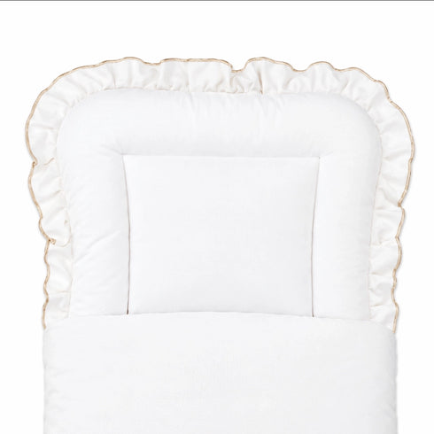 Basics White Castle Baby Carry Nest for Newborns 0m+