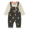Denim Pooh Baby Boys Dangri Suit with T-Shirt