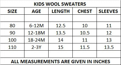 Toddler Boys Soft Wool Formal Sweater 17327