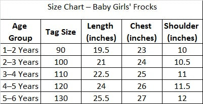 Girls Casual Wear Floral Cotton Frock 16303