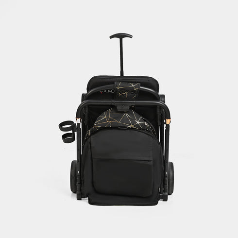 Compact & Foldable Baby Stroller Black JY-09