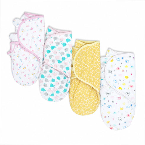 Basics Cotton Swaddle Printed Designs Assorted