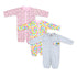 Baby Girl Basics Romper Set -Flowers P/3 15555