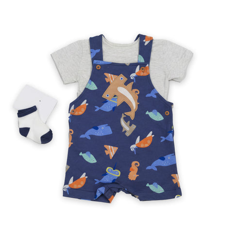 Dangri Suit with T-Shirt & Socks Sea Adventure