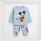 Fleece Blue Mickey Sweatshirt and Trouser Set for Toddler Boys 2–7 Years
