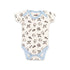 Dungaree Suit with Bodysuit Blue & White Astronaut