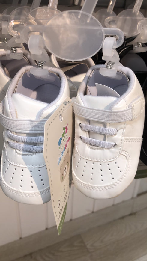 White Baby Boys Footwear Prewalker Shoes 0–18 Months