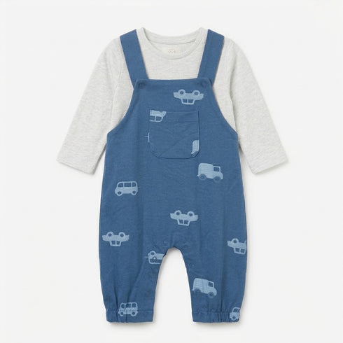 Baby Boys Dangri Suits with Bodysuit 0–12M