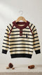 Baby Boys Striped Woolen Sweater