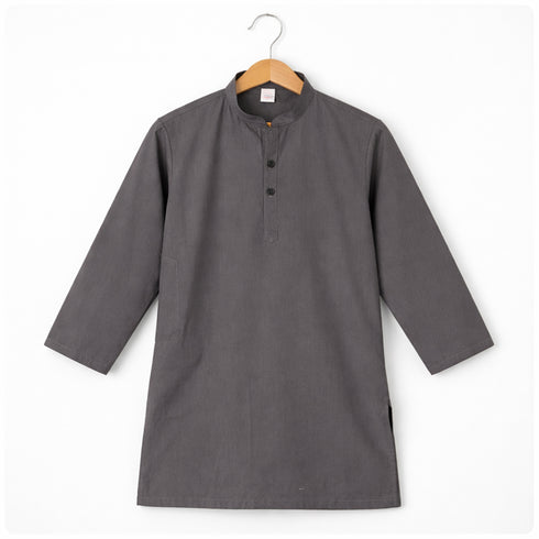 Eastern Wear Boys Shalwar Kameez with Waistcoat Grey