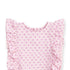 Eastern Wear Co Ord Set Top and Trouser White and Purple Printed