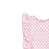 Eastern Wear Co Ord Set Top and Trouser White and Purple Printed