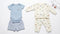 Cars Baby Boys Suit Beige Blue Sweatshirt Set 0–9M