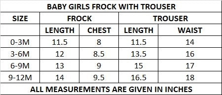 Baby Girls Suit Polka Dot Top with Trouser 15644