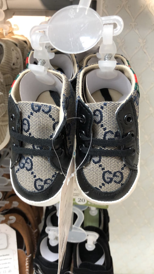 Black Baby Boys Footwear Prewalker Shoes 0–18 Months