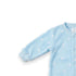 Blue Fleece Star Print Baby Romper 0-9M