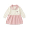 Woolen Pink Formal Baby Girl Frocks