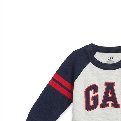 GAP Grey Baby Boy Woolen Romper