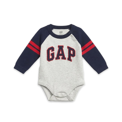 GAP Grey Baby Boy Woolen Romper