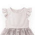 Beige Butterfly Baby Girl Party Frocks 3-6Y