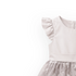Beige Butterfly Baby Girl Party Frocks 3-6Y