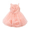 Pink Sequin Flower Baby Girl Frocks 1-6Y
