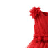 Red Floral Baby Girl Party Frocks 1-6Y